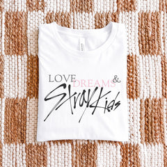 Love Dreams & SKZ Crewneck Tee