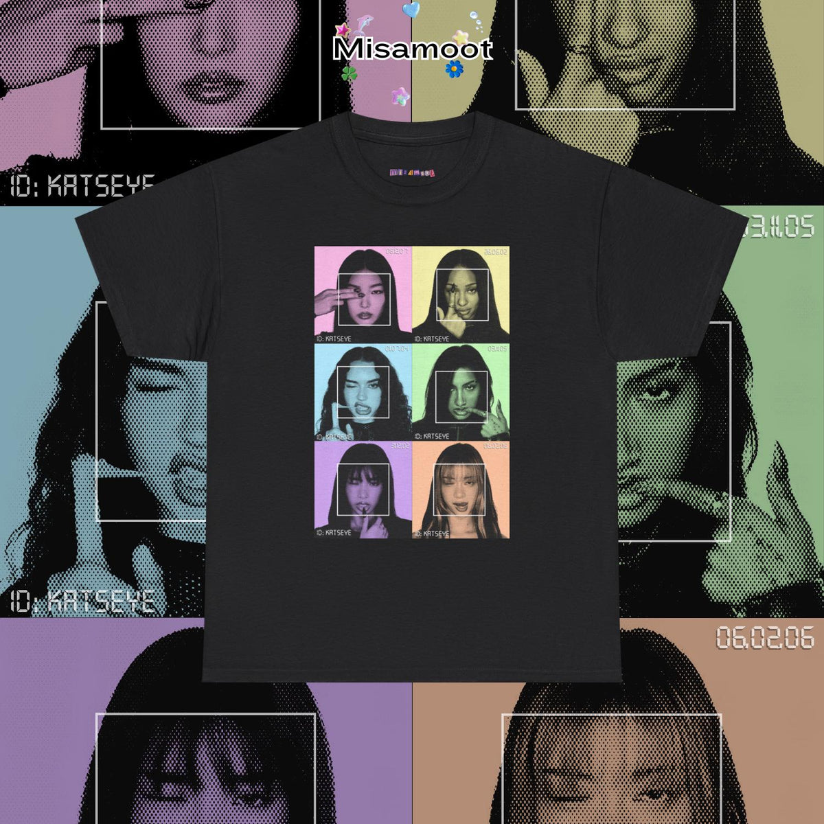Katseye Graphic Aesthetic Crewneck Tee
