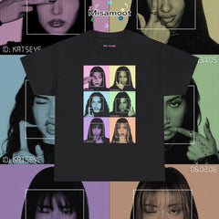 Katseye Graphic Aesthetic Crewneck Tee