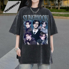 Vintage Sunghoon Graphic T-Shirt Top