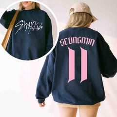 BANGCHAN HYUNJIN SEUNGMIN Crewneck Sweatshirt