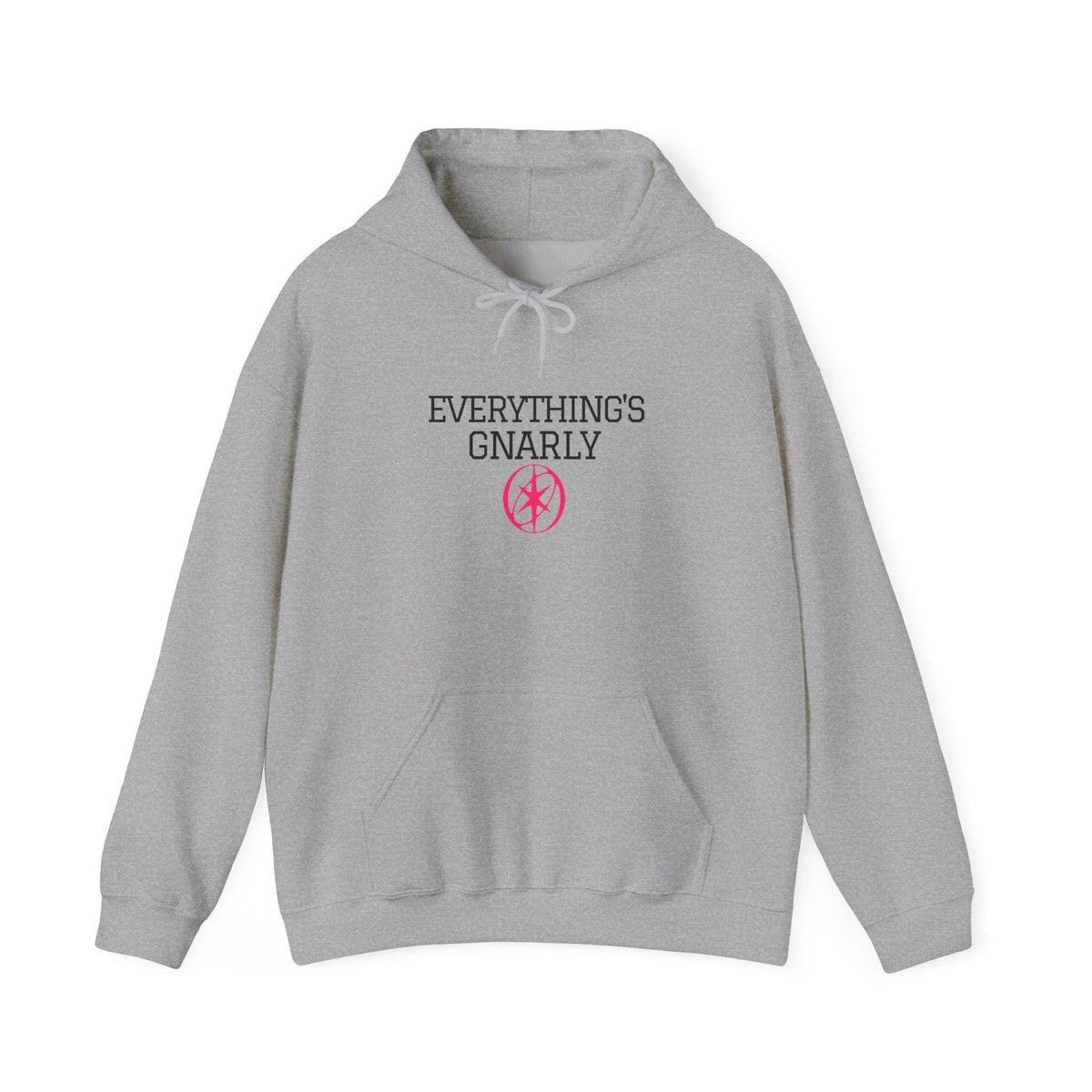 Everything's Gnarly Printed Hoodie