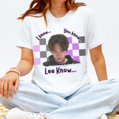 Lee Know I Know You Know Meme Inspired Tee