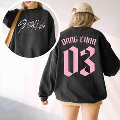BANGCHAN HYUNJIN SEUNGMIN Crewneck Sweatshirt