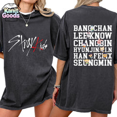SKZ Members Graphic Printed Tee