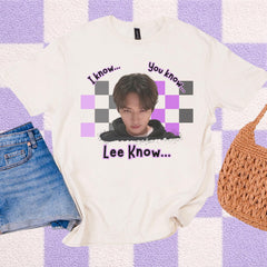 Lee Know I Know You Know Meme Inspired Tee