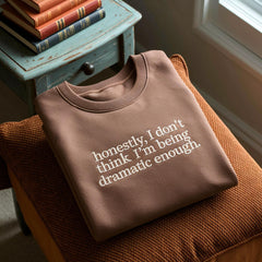 Dramatic Embroidered Sweatshirt