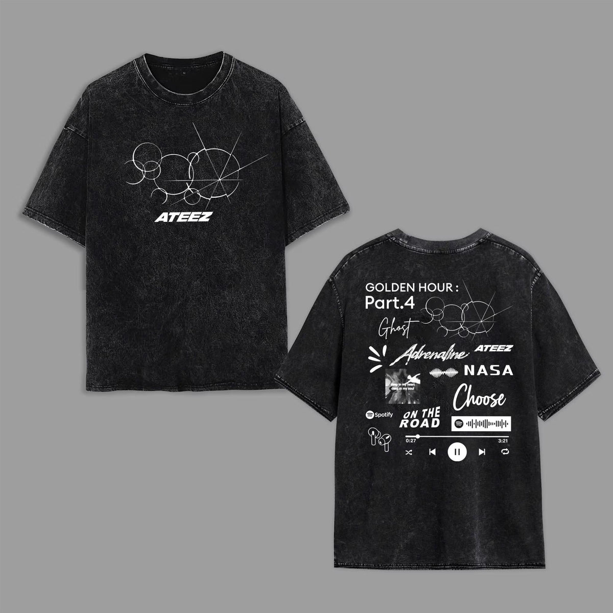 ATE Golden Hour Part 4 Tracklist Cotton Washed Tee