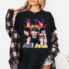 I.N Collage Poster Crewneck T-Shirt