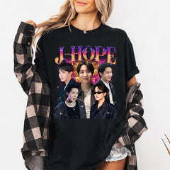 J-Hope Collage Poster Crewneck T-Shirt