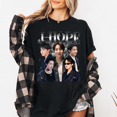 J-Hope Collage Poster Crewneck T-Shirt