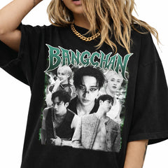 Vintage Bang Chan Graphic Cotton Washed Tee