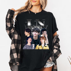 I.N Collage Poster Crewneck T-Shirt