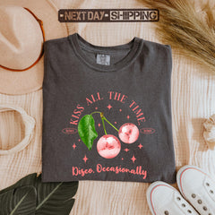 Kiss All The Time Disco Occasionally Cherry T-Shirt