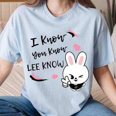 I Know You Know Lee Know Crewneck Tee