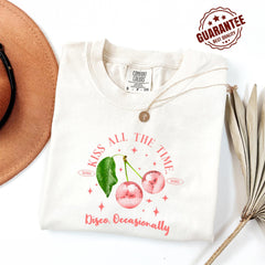 Kiss All The Time Disco Occasionally Cherry T-Shirt