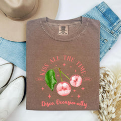Kiss All The Time Disco Occasionally Cherry T-Shirt