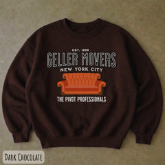 Friends Pivot Geller Movers Inspired Sweatshirt