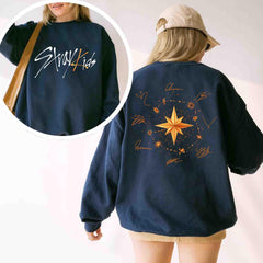 SKZ 8th Anniversary Graphic Crewneck Sweatshirt