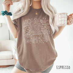 BANGTAN Graffiti Printed  Aesthetic Tee