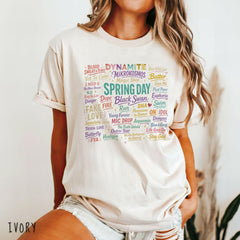 BANGTAN Songs Choreography Printed T-Shirt