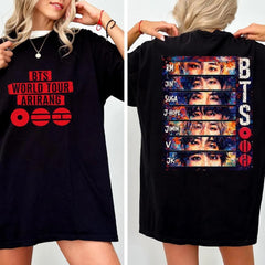 Bangtan Arirang World Tour Aesthetic T-shirt