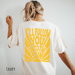 Into The Sun Printed Aesthetic T-shirt