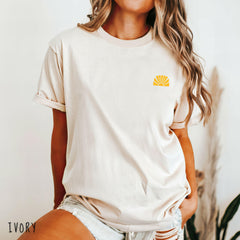 Into The Sun Printed Aesthetic T-shirt