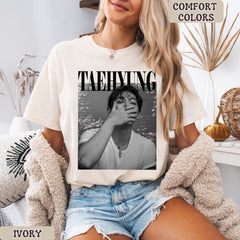 Vintage TAEHYUNG Graphic Crewneck Tee