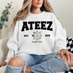 Aniteez 8 Makes 1 Team Sweatshirt Top