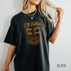 Into the Sun T-Shirt Graphic Print Unisex Tee