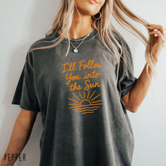 Into the Sun T-Shirt Graphic Print Unisex Tee