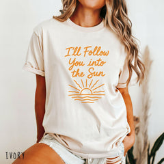 Into the Sun T-Shirt Graphic Print Unisex Tee