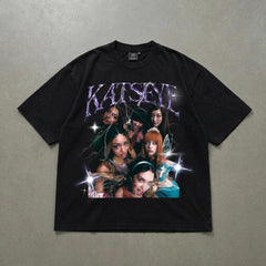 KATSEYE Poster Aesthetic T-shirt Top