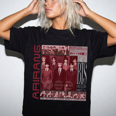 Bangtan Arirang Tour 2026 Graphic T-Shirt Top