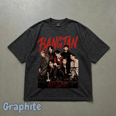 Bangtan IS BACK Group Graphic Army T-Shirt