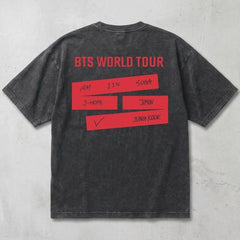 Vintage Arirang World Tour Cotton Washed Tee