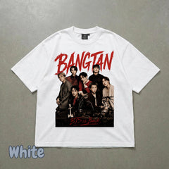 Bangtan IS BACK Group Graphic Army T-Shirt