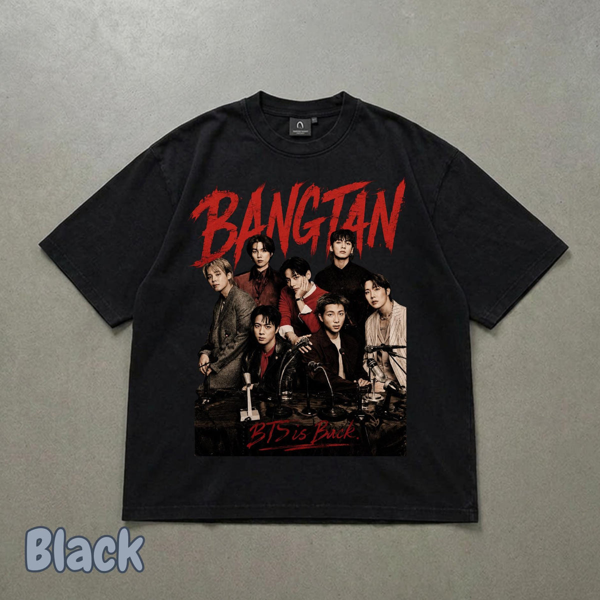 Bangtan IS BACK Group Graphic Army T-Shirt