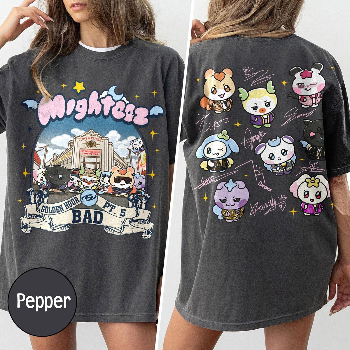 Mighteez Bad Graphic T-Shirt Top