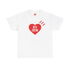 BANGTAN Crew Heart Printed Tee