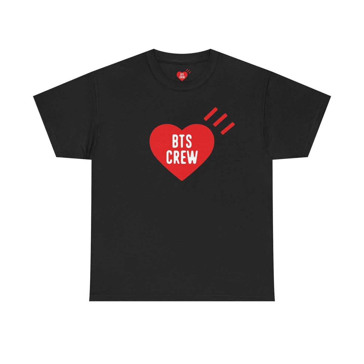 BANGTAN Crew Heart Printed Tee