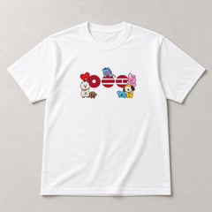 Cute BANGTAN Graphic Printed Crewneck Tee