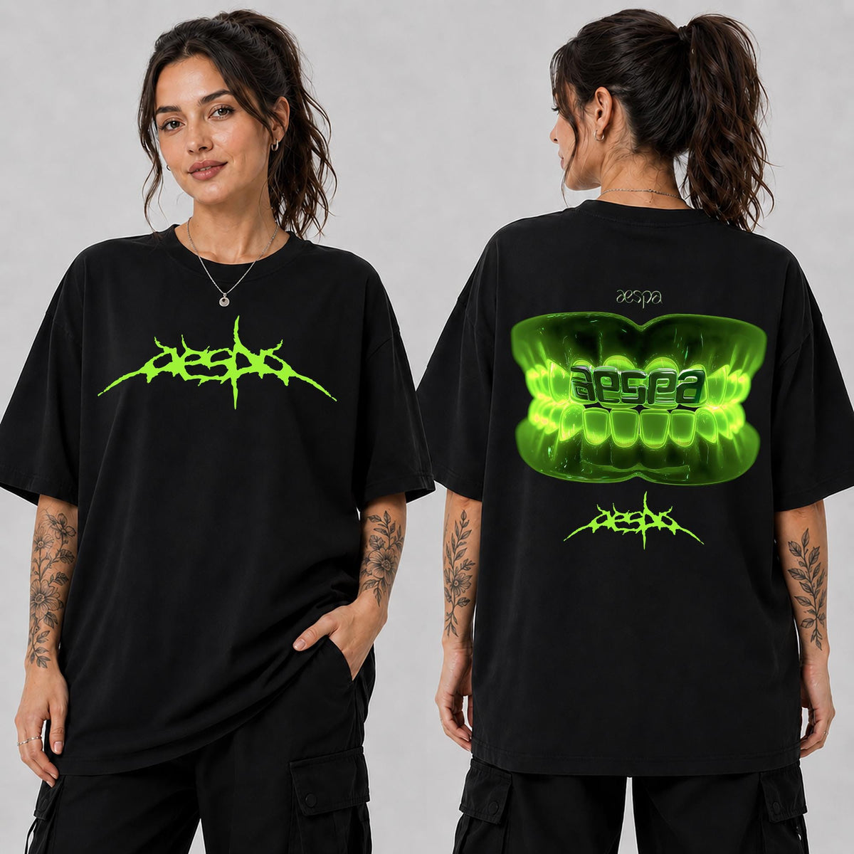 AE Lemonade Y2K-style Black T-Shirt Top
