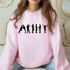 BANGTAN Inspired Graphic Sweatshirt Top