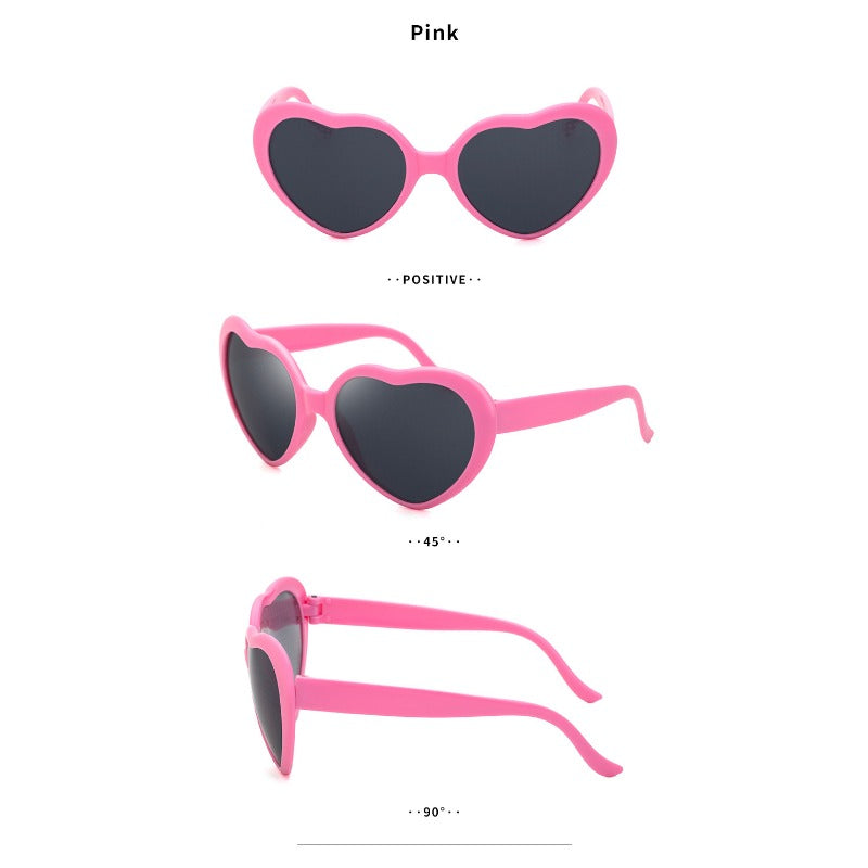 Love Heart Shaped Sunglasses