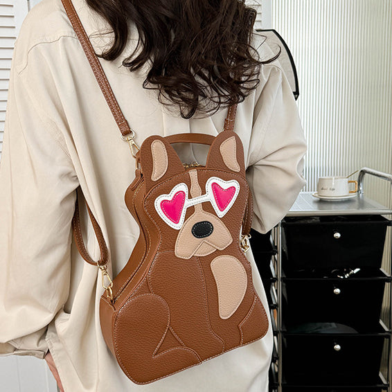 Cartoon Cute Dog Shoulder Bag