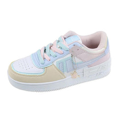 Korean Fashion Candy Color Round Toe Student Shoes