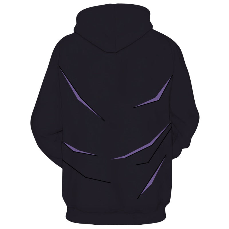 Unisex Anime Cosplay 3D Printed Sports Hoodie