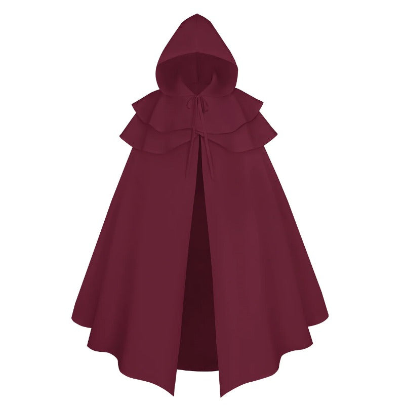 Unisex Vintage Medieval Monk Costume Cosplay Cloak